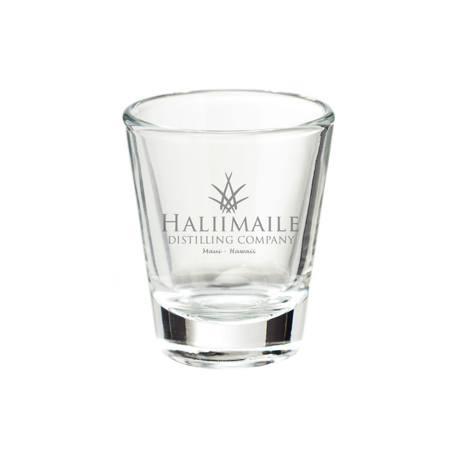 Hali'imaile Distilling Logo Shot Glass